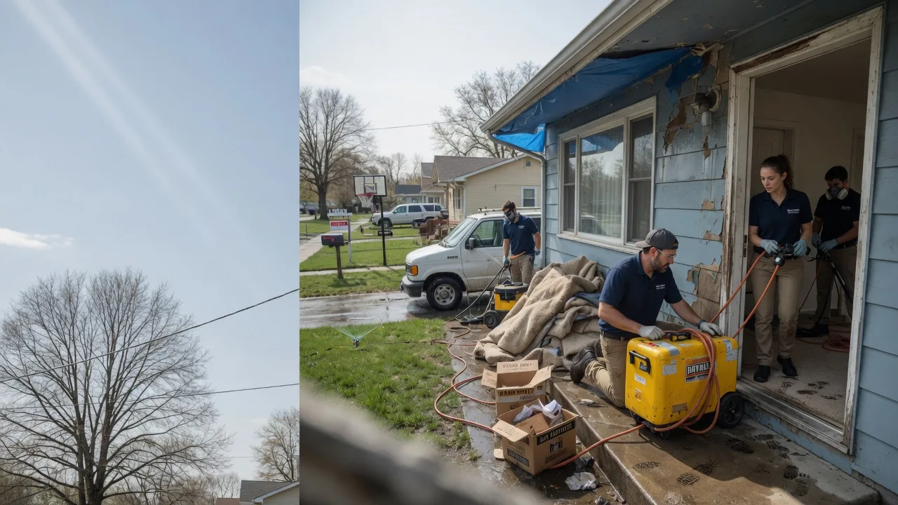 Basement Flood Cleanup in Karnack, TX near me